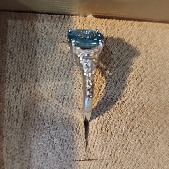 Blue Topaz Ring